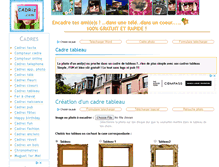 Tablet Screenshot of cadre-tableau.cadriz.com