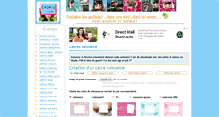 Desktop Screenshot of cadre-naissance.cadriz.com